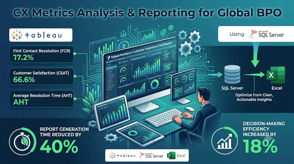 Análisis de Métricas CX — Teleperformance